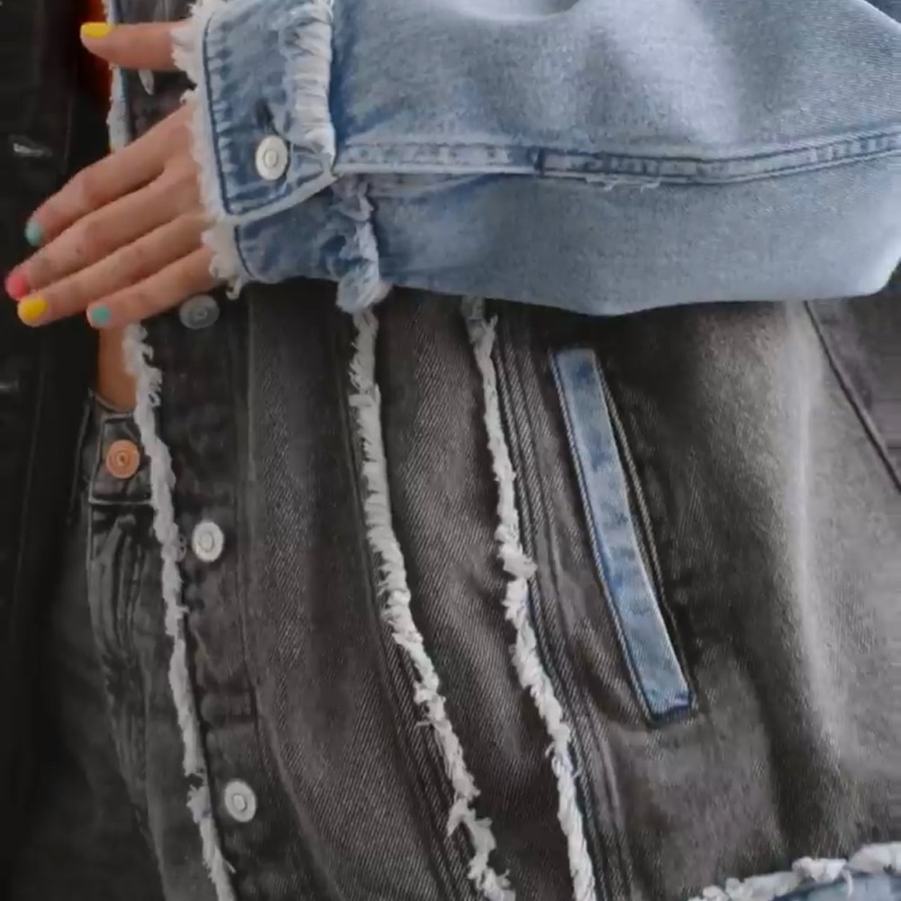 Boxy denim jacket - Picture 4 of 8